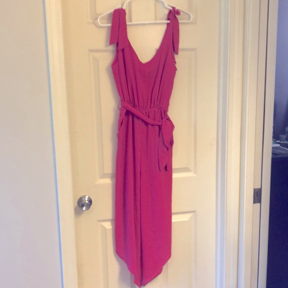 XS fuschia jumpsuit